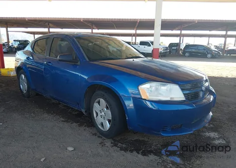 2010 Dodge Avenger Sxt из США, поврежденный, VIN 1B3CC4FB8AN114581